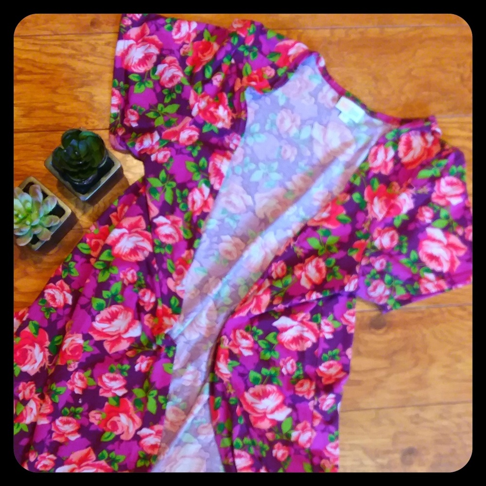 CUSTOM Lularoe Rose Carly Duster EUC